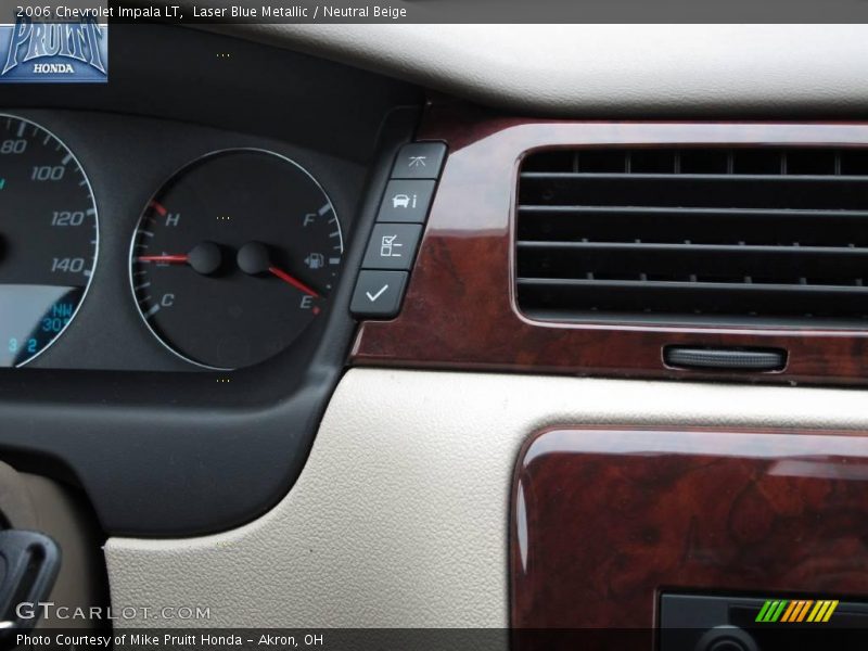 Laser Blue Metallic / Neutral Beige 2006 Chevrolet Impala LT