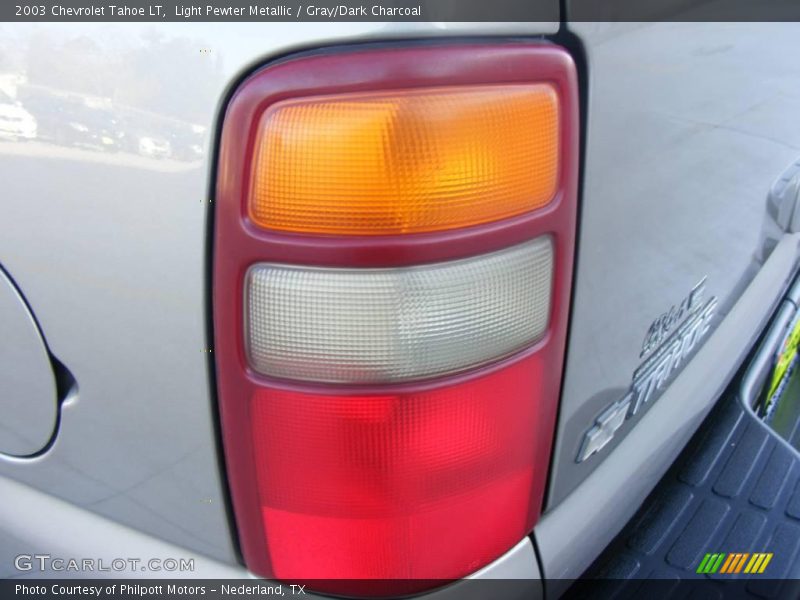 Light Pewter Metallic / Gray/Dark Charcoal 2003 Chevrolet Tahoe LT