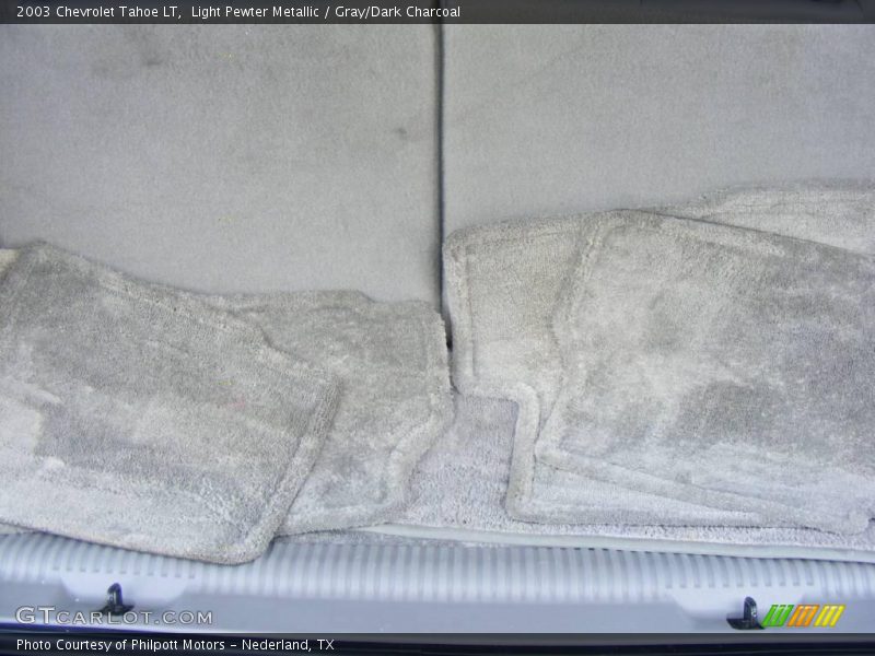 Light Pewter Metallic / Gray/Dark Charcoal 2003 Chevrolet Tahoe LT
