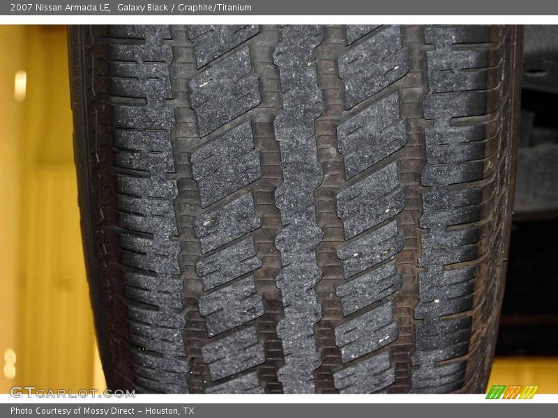 Galaxy Black / Graphite/Titanium 2007 Nissan Armada LE