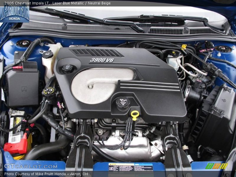 Laser Blue Metallic / Neutral Beige 2006 Chevrolet Impala LT