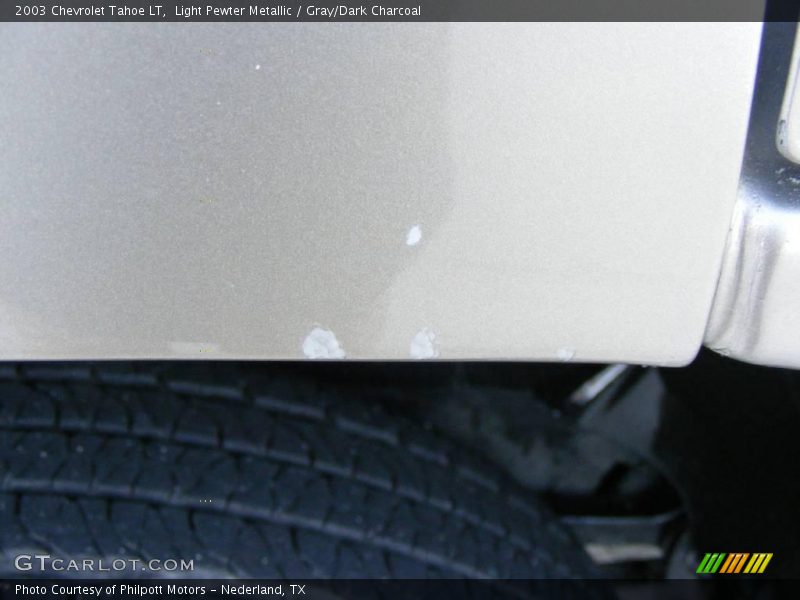 Light Pewter Metallic / Gray/Dark Charcoal 2003 Chevrolet Tahoe LT