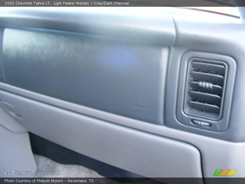 Light Pewter Metallic / Gray/Dark Charcoal 2003 Chevrolet Tahoe LT