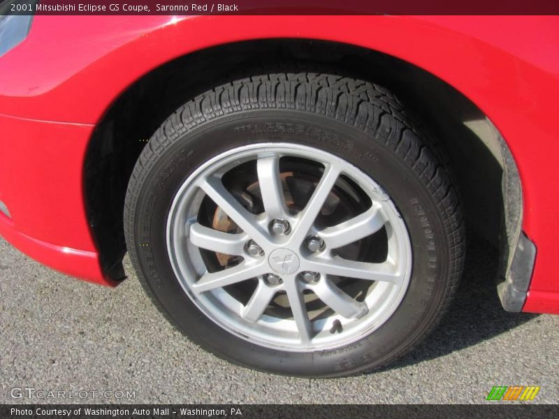 Saronno Red / Black 2001 Mitsubishi Eclipse GS Coupe