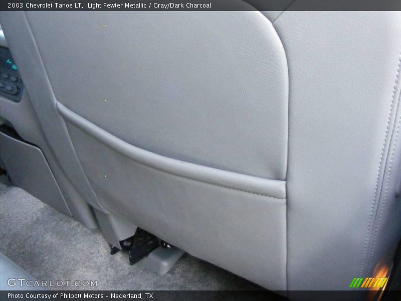 Light Pewter Metallic / Gray/Dark Charcoal 2003 Chevrolet Tahoe LT