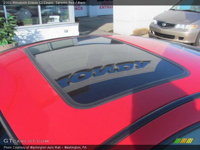 Saronno Red / Black 2001 Mitsubishi Eclipse GS Coupe