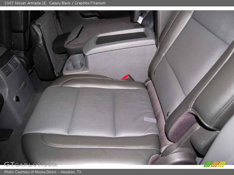 Galaxy Black / Graphite/Titanium 2007 Nissan Armada LE