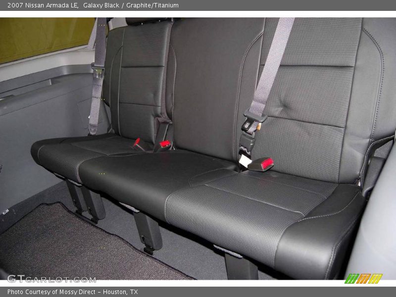 Galaxy Black / Graphite/Titanium 2007 Nissan Armada LE