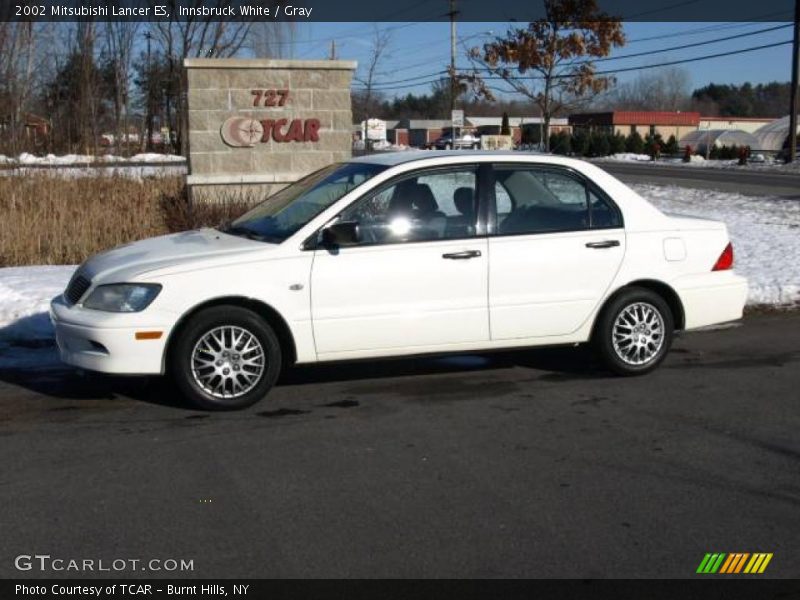 Innsbruck White / Gray 2002 Mitsubishi Lancer ES