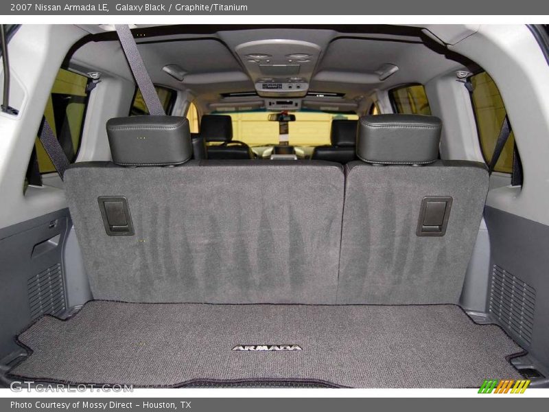 Galaxy Black / Graphite/Titanium 2007 Nissan Armada LE