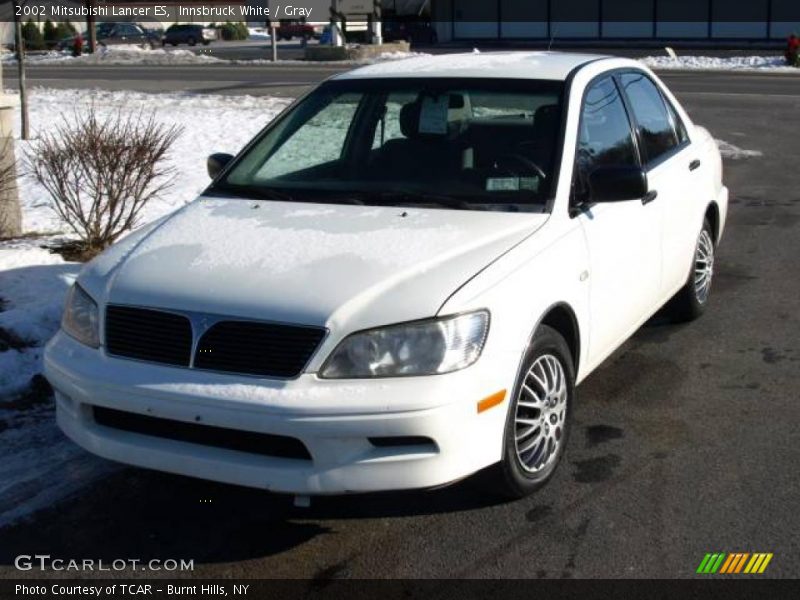 Innsbruck White / Gray 2002 Mitsubishi Lancer ES