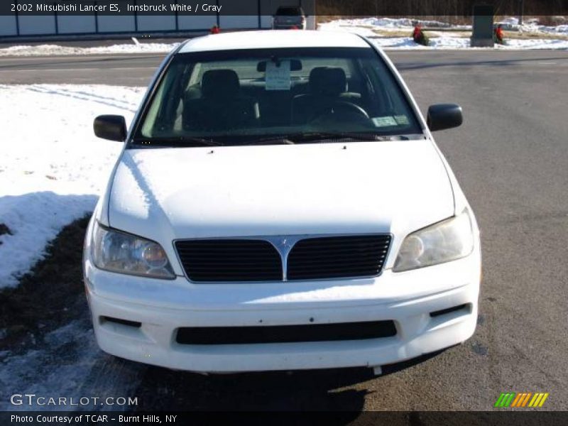 Innsbruck White / Gray 2002 Mitsubishi Lancer ES