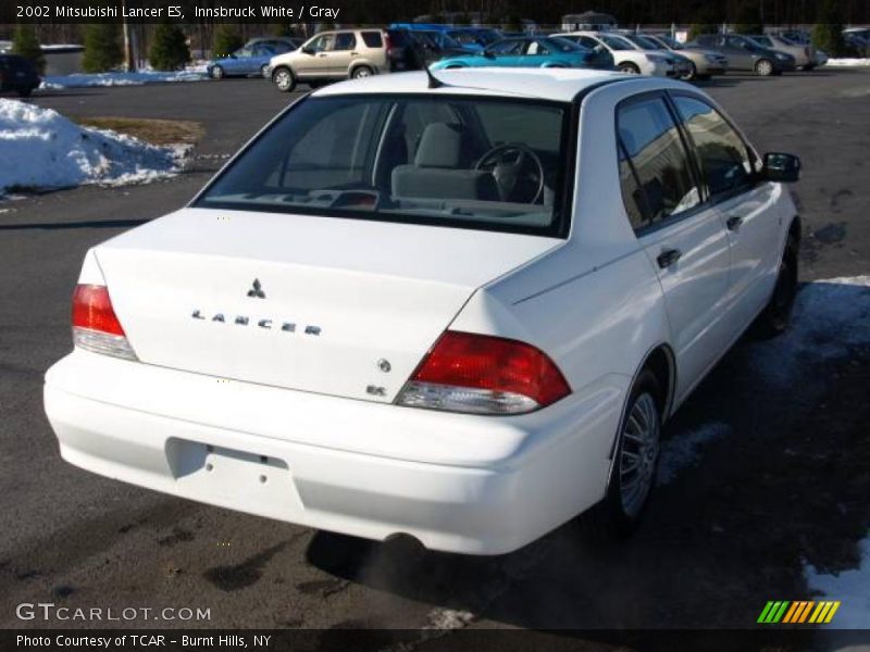 Innsbruck White / Gray 2002 Mitsubishi Lancer ES