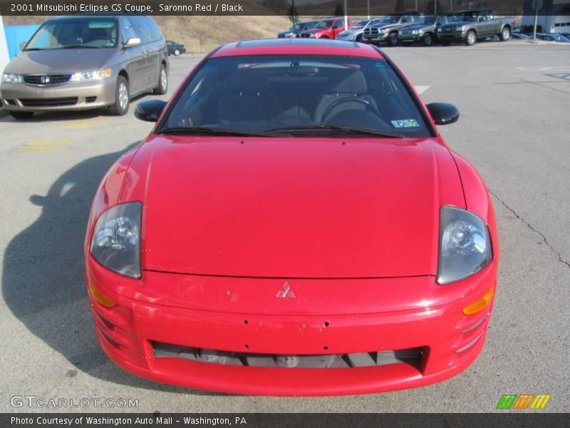 Saronno Red / Black 2001 Mitsubishi Eclipse GS Coupe