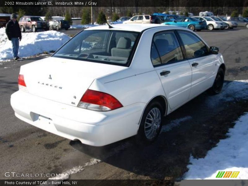 Innsbruck White / Gray 2002 Mitsubishi Lancer ES