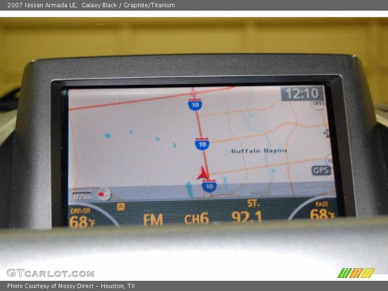 Galaxy Black / Graphite/Titanium 2007 Nissan Armada LE