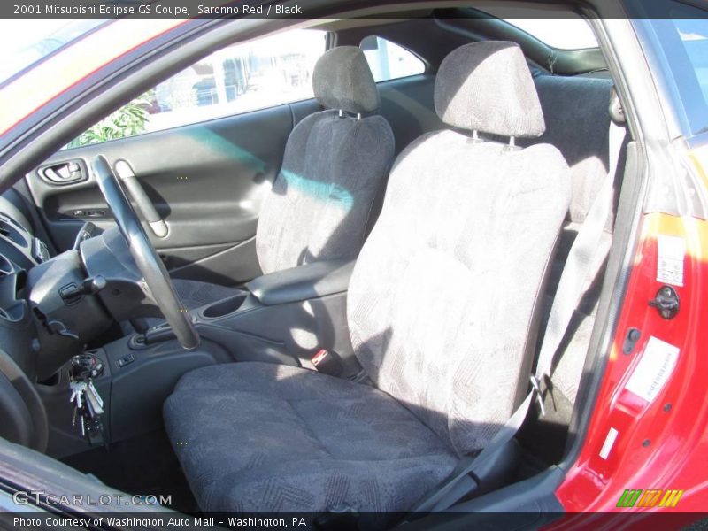 Saronno Red / Black 2001 Mitsubishi Eclipse GS Coupe
