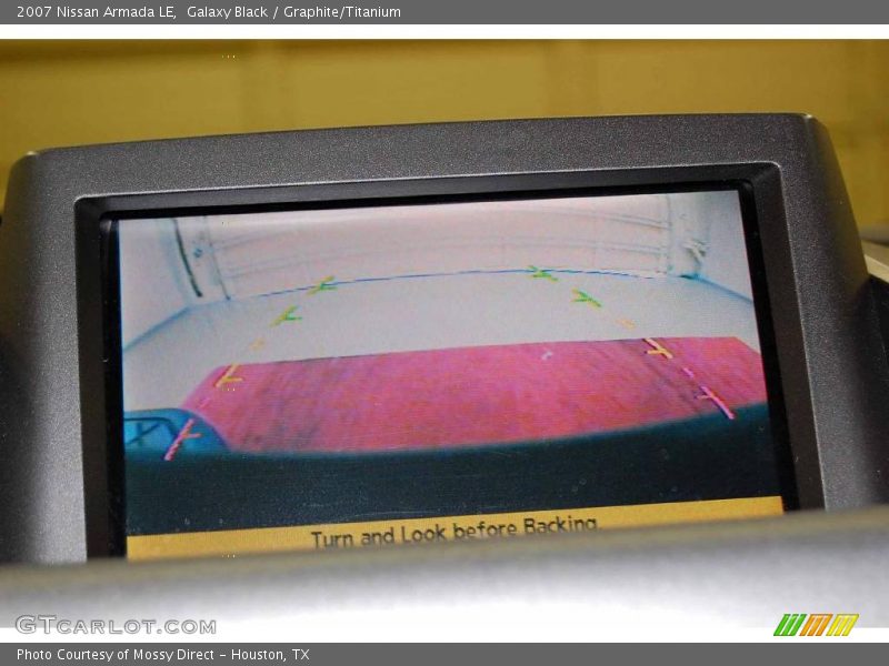Galaxy Black / Graphite/Titanium 2007 Nissan Armada LE