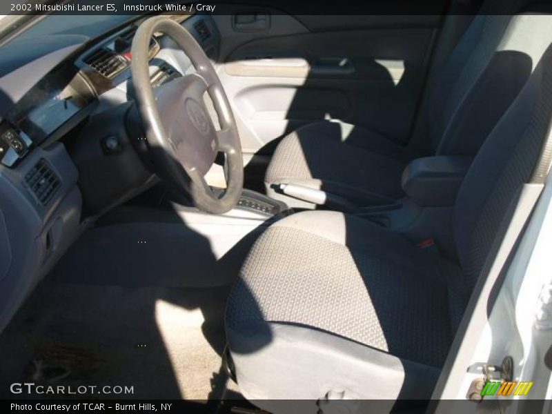 Innsbruck White / Gray 2002 Mitsubishi Lancer ES