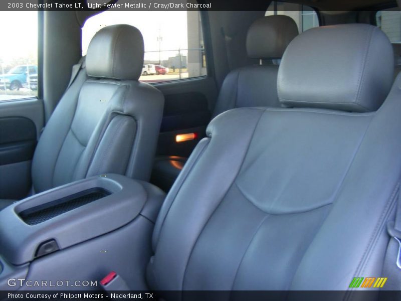 Light Pewter Metallic / Gray/Dark Charcoal 2003 Chevrolet Tahoe LT