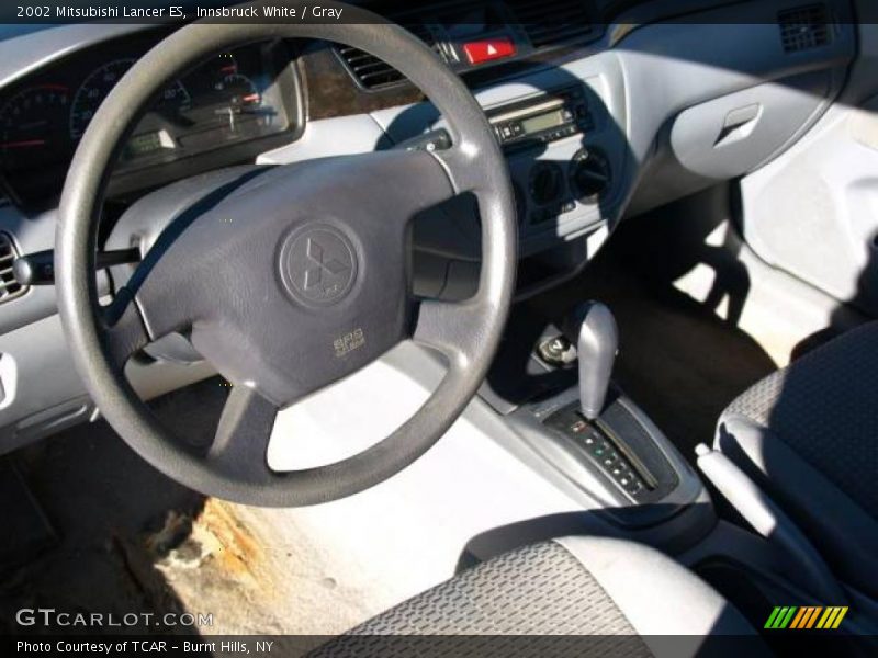 Innsbruck White / Gray 2002 Mitsubishi Lancer ES