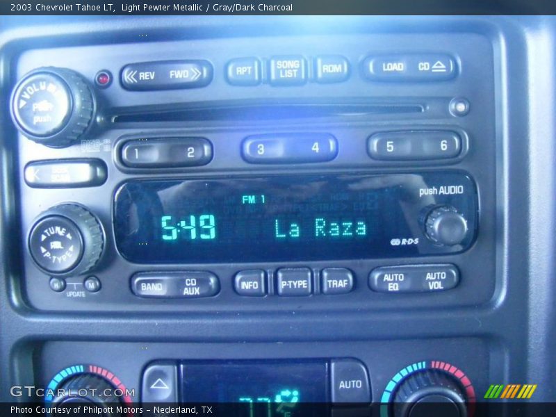 Light Pewter Metallic / Gray/Dark Charcoal 2003 Chevrolet Tahoe LT