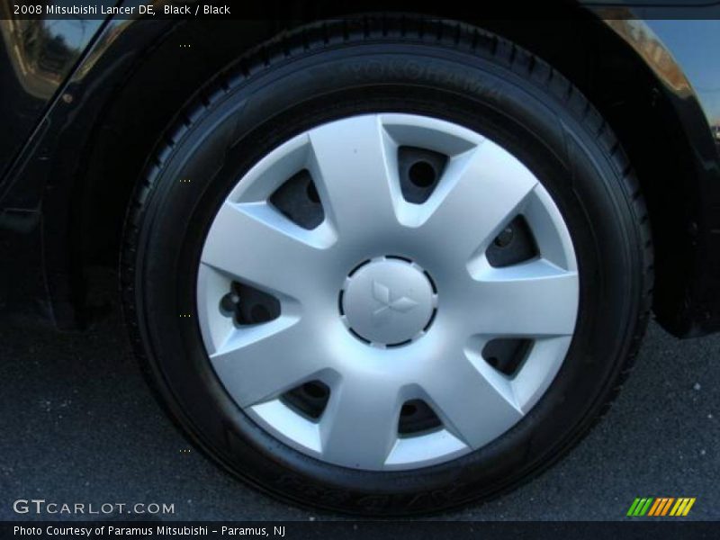 Black / Black 2008 Mitsubishi Lancer DE