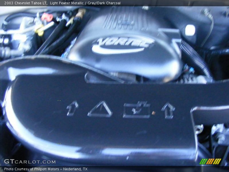 Light Pewter Metallic / Gray/Dark Charcoal 2003 Chevrolet Tahoe LT