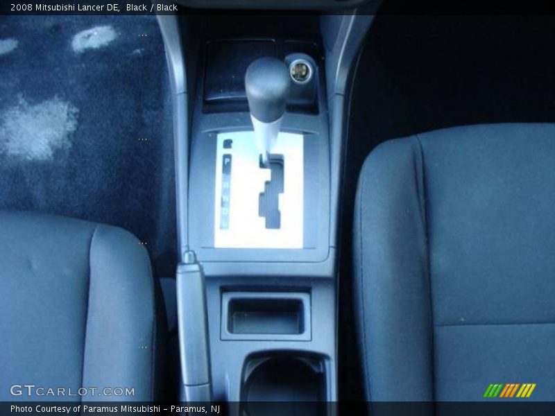 Black / Black 2008 Mitsubishi Lancer DE
