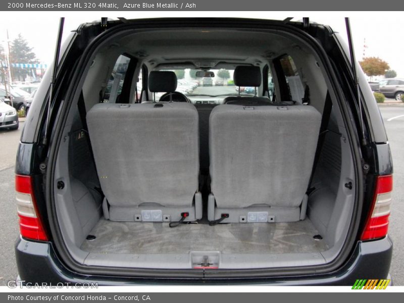 Azure Blue Metallic / Ash 2000 Mercedes-Benz ML 320 4Matic