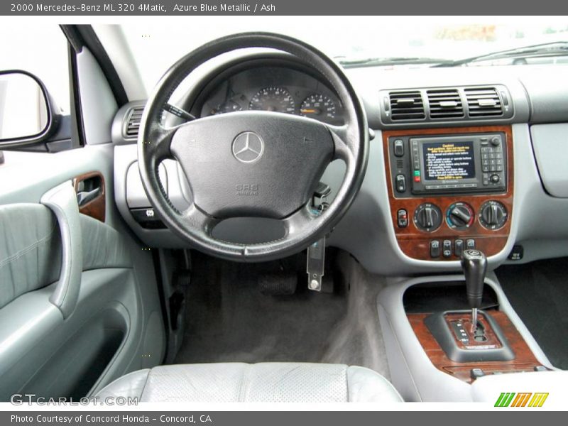 Azure Blue Metallic / Ash 2000 Mercedes-Benz ML 320 4Matic