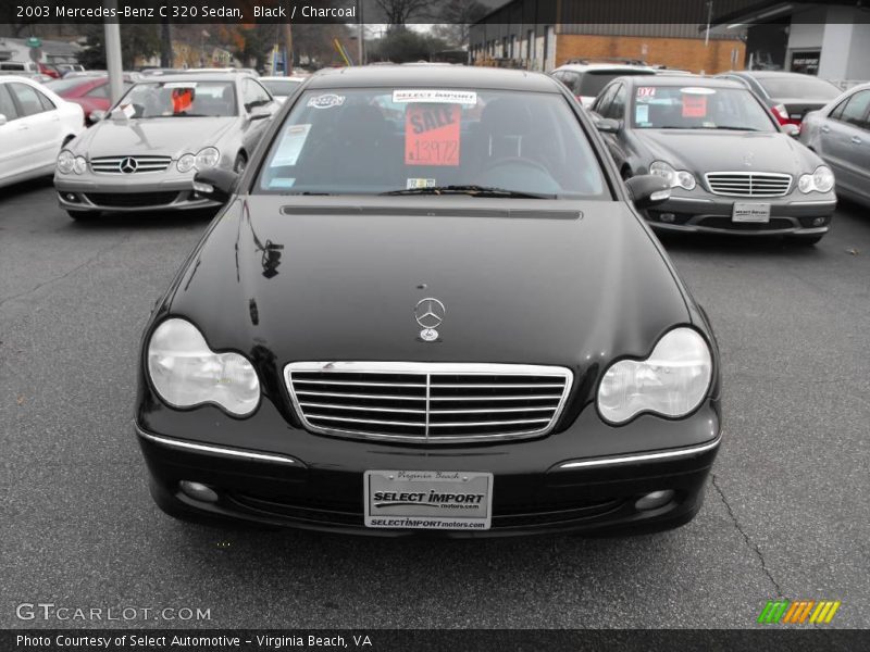Black / Charcoal 2003 Mercedes-Benz C 320 Sedan