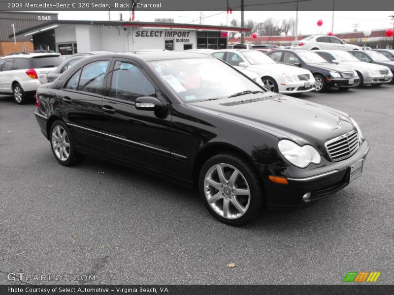 Black / Charcoal 2003 Mercedes-Benz C 320 Sedan