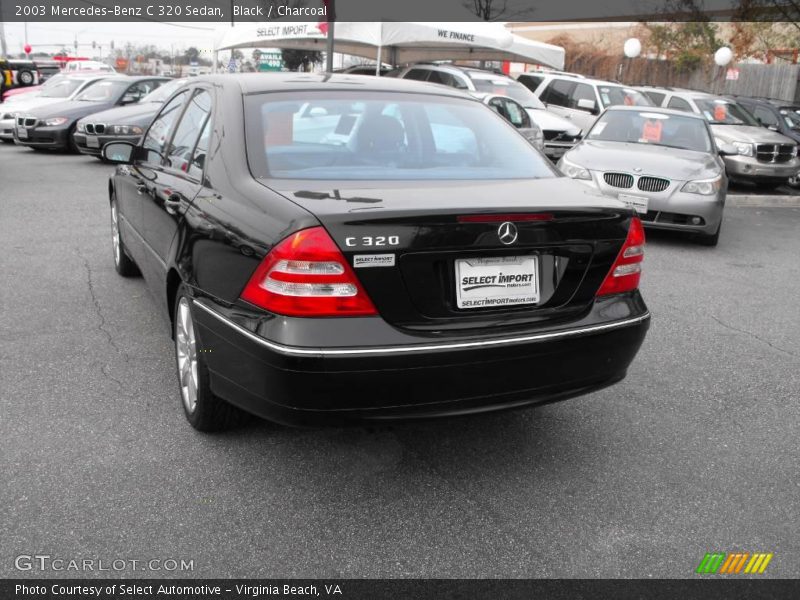 Black / Charcoal 2003 Mercedes-Benz C 320 Sedan