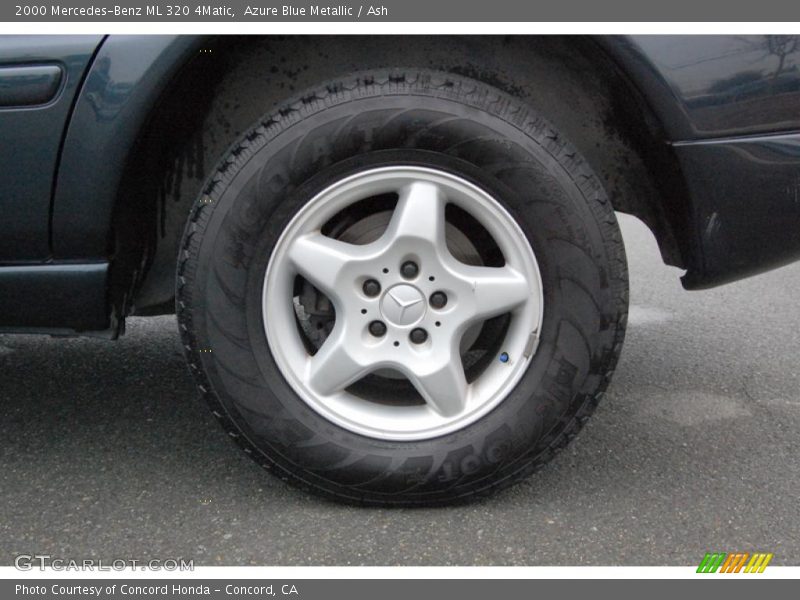 Azure Blue Metallic / Ash 2000 Mercedes-Benz ML 320 4Matic