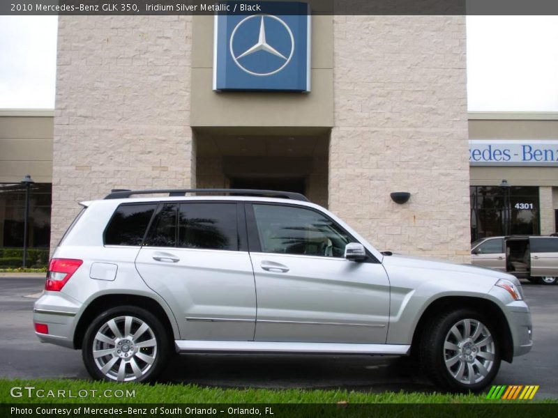 Iridium Silver Metallic / Black 2010 Mercedes-Benz GLK 350