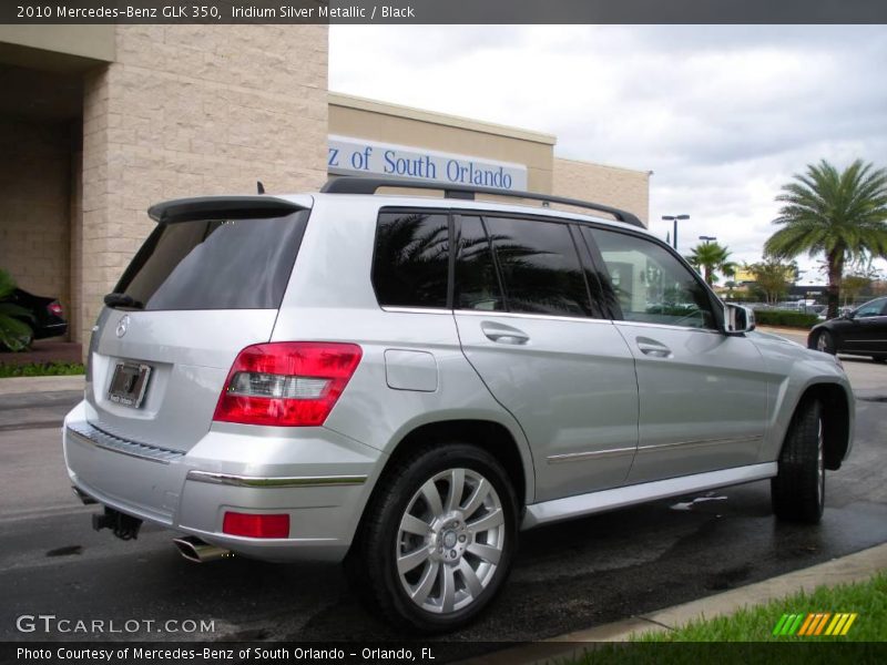 Iridium Silver Metallic / Black 2010 Mercedes-Benz GLK 350
