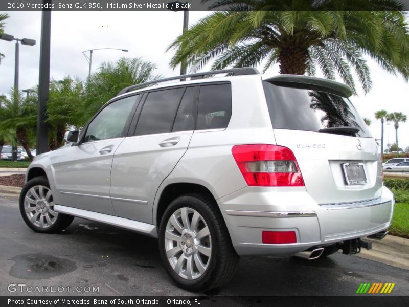 Iridium Silver Metallic / Black 2010 Mercedes-Benz GLK 350