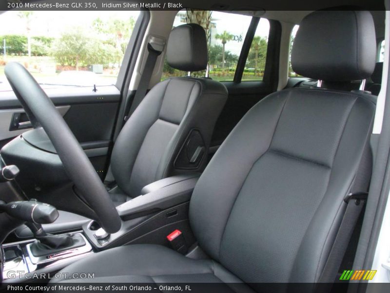 Iridium Silver Metallic / Black 2010 Mercedes-Benz GLK 350