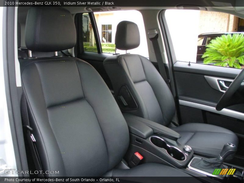 Iridium Silver Metallic / Black 2010 Mercedes-Benz GLK 350