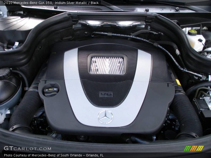 Iridium Silver Metallic / Black 2010 Mercedes-Benz GLK 350
