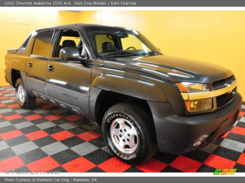 Dark Gray Metallic / Dark Charcoal 2003 Chevrolet Avalanche 1500 4x4