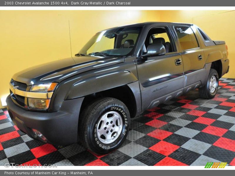 Dark Gray Metallic / Dark Charcoal 2003 Chevrolet Avalanche 1500 4x4