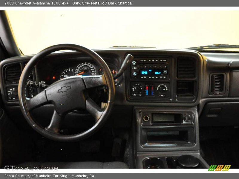 Dark Gray Metallic / Dark Charcoal 2003 Chevrolet Avalanche 1500 4x4