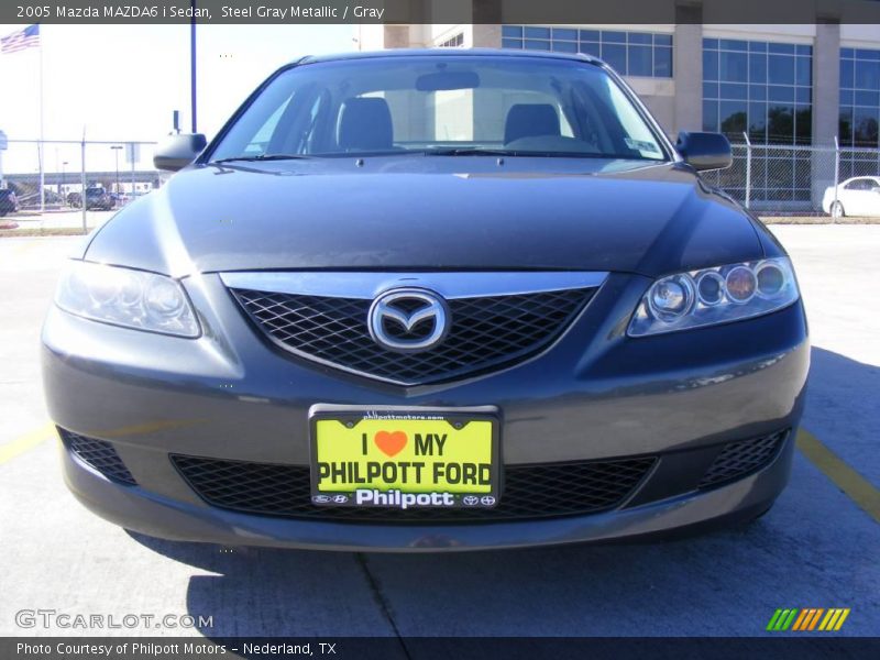 Steel Gray Metallic / Gray 2005 Mazda MAZDA6 i Sedan