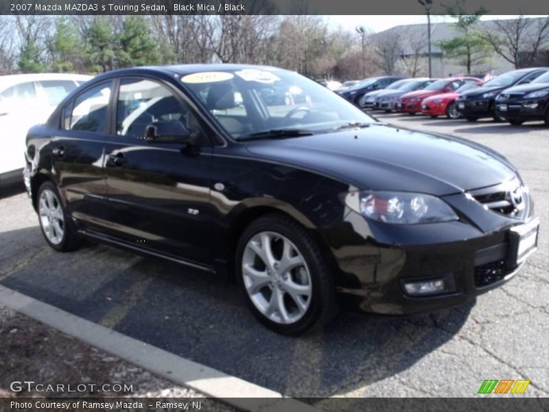 Black Mica / Black 2007 Mazda MAZDA3 s Touring Sedan