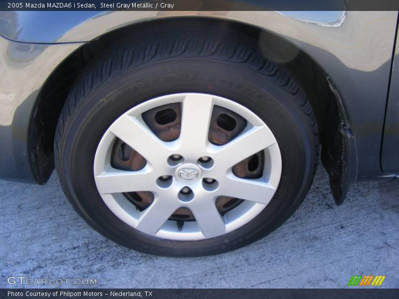 Steel Gray Metallic / Gray 2005 Mazda MAZDA6 i Sedan