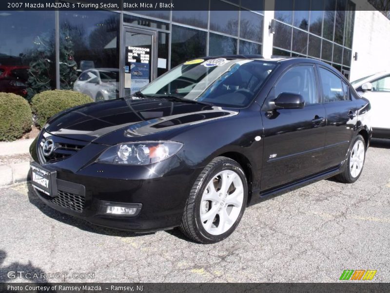 Black Mica / Black 2007 Mazda MAZDA3 s Touring Sedan