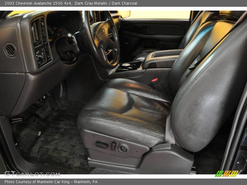 Dark Gray Metallic / Dark Charcoal 2003 Chevrolet Avalanche 1500 4x4