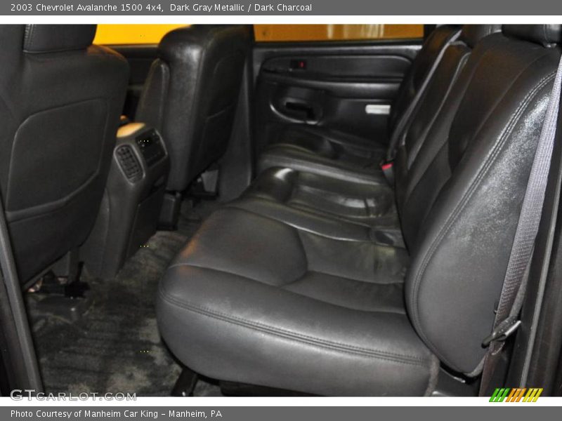 Dark Gray Metallic / Dark Charcoal 2003 Chevrolet Avalanche 1500 4x4